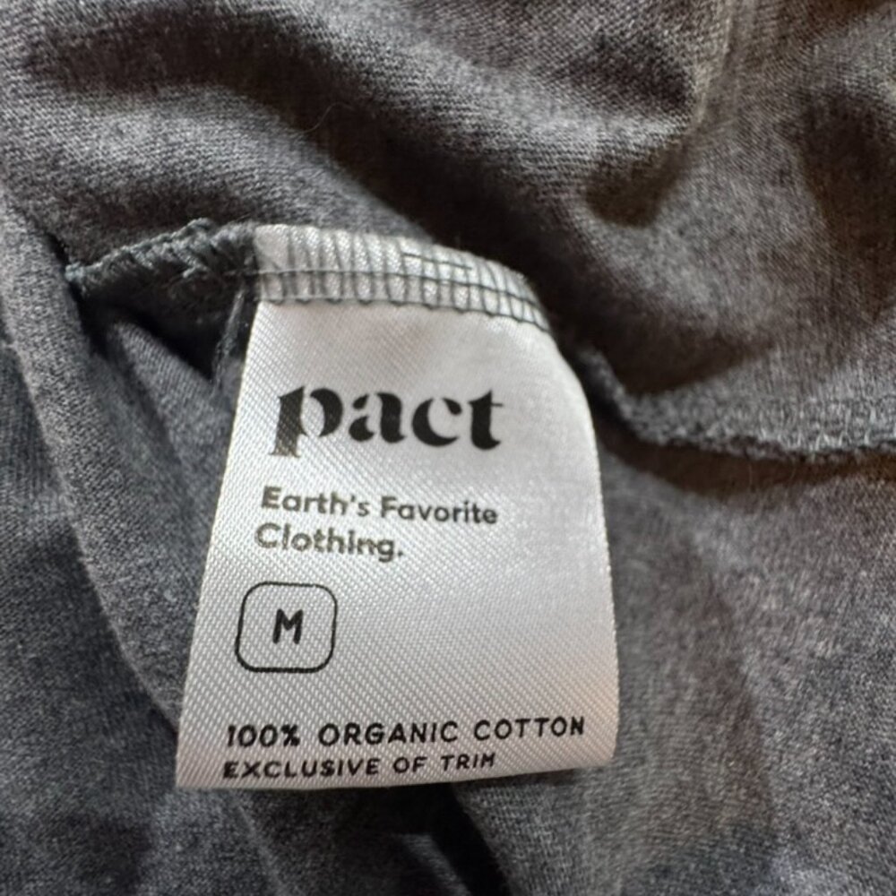 Pact organic cotton short sleeve shirt size medium - Picture 5 of 5